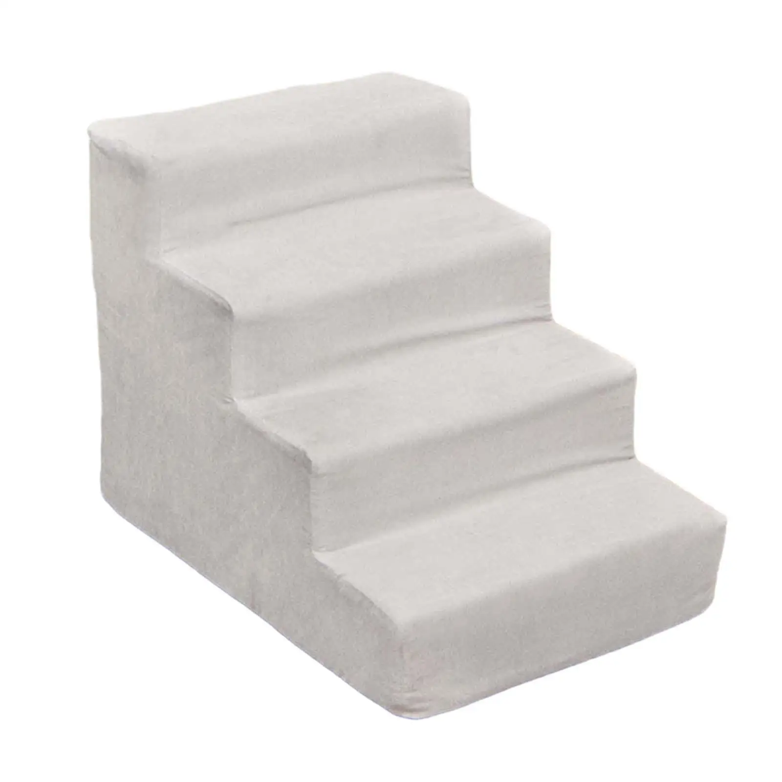 Dog Ramp Stairs Versatile Gentle Slope Shape for Older Dogs, Cats Removable Cover Sturdy Anti Slip High Density Sponge Dog Ramp Stairs Versatile Gentle Slope Shape for Older Dogs, Cats Removable Cover Sturdy Anti Slip High Density Sponge