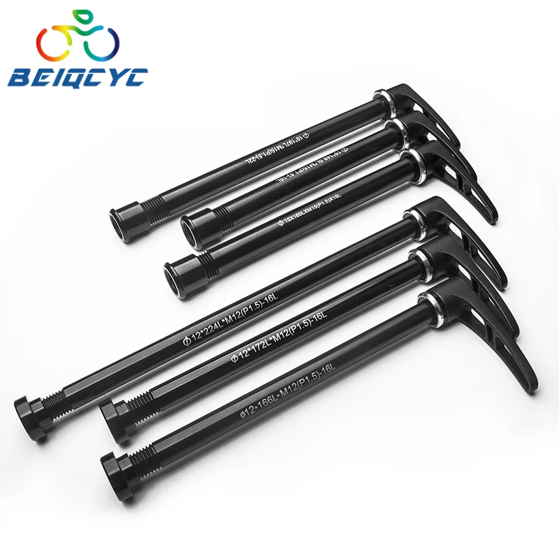 Bicycle Thru axle Skewer 142*12mm Quick Release Bucket Shaft lever for MTB Road Bike BOOST 148*12mm Bike Accessory