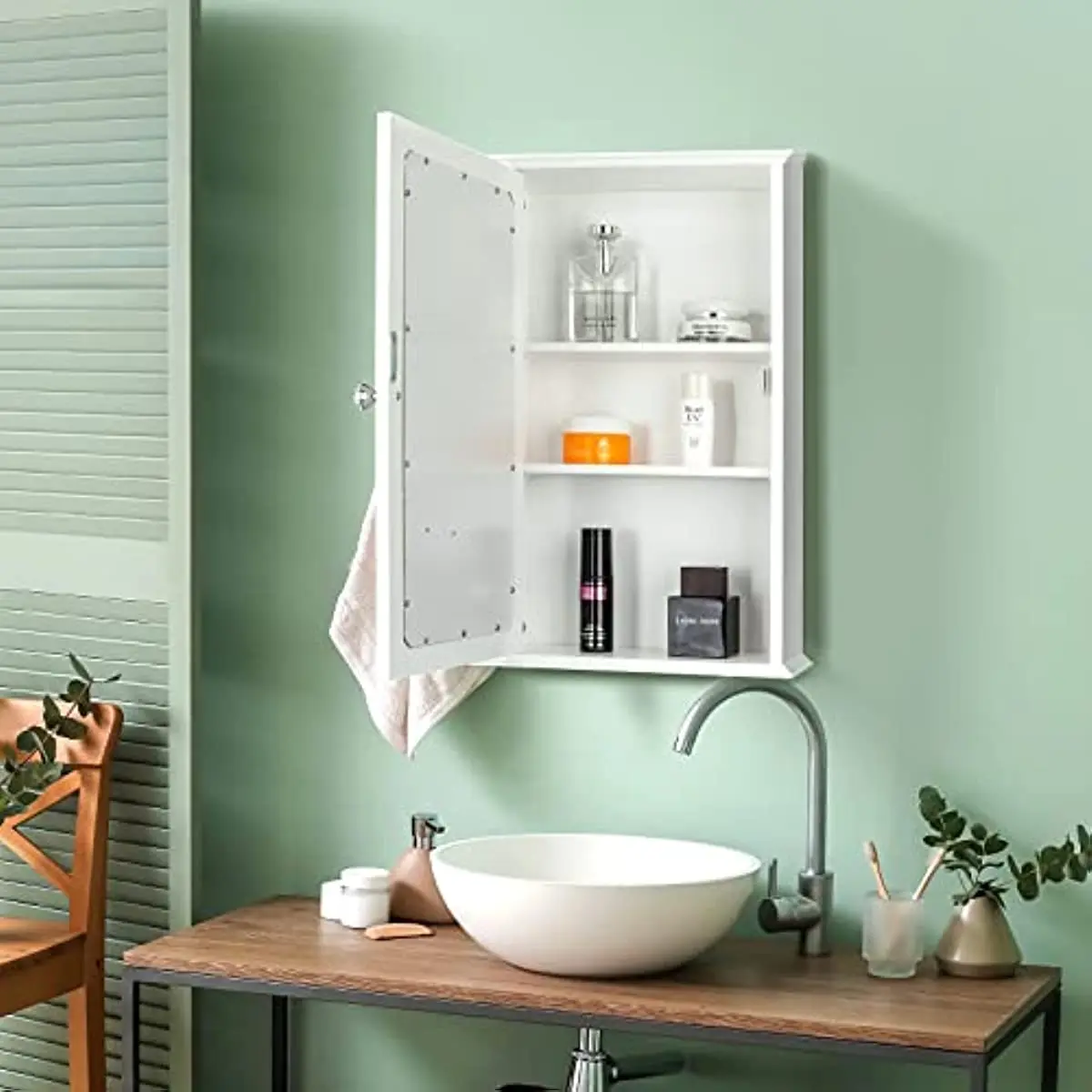 Mobiletto da parete in vetro temperato mobiletto da bagno piccolo pensile  wc armadietto laterale stretto portaoggetti da bagno - AliExpress