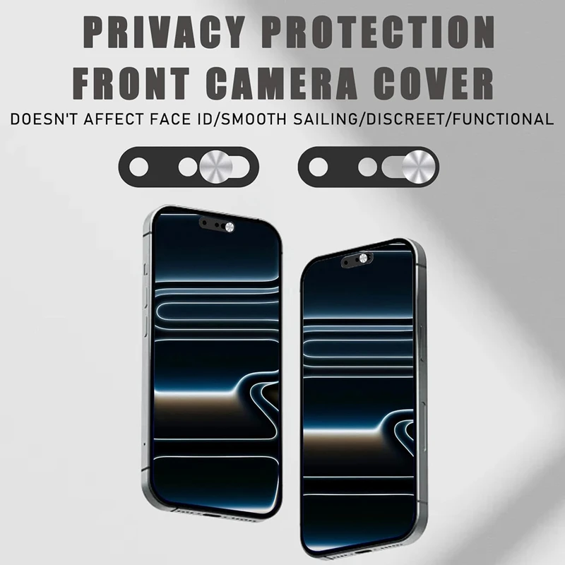 Ultra-Thin Front Camera Privacy Cover Slide Sticker