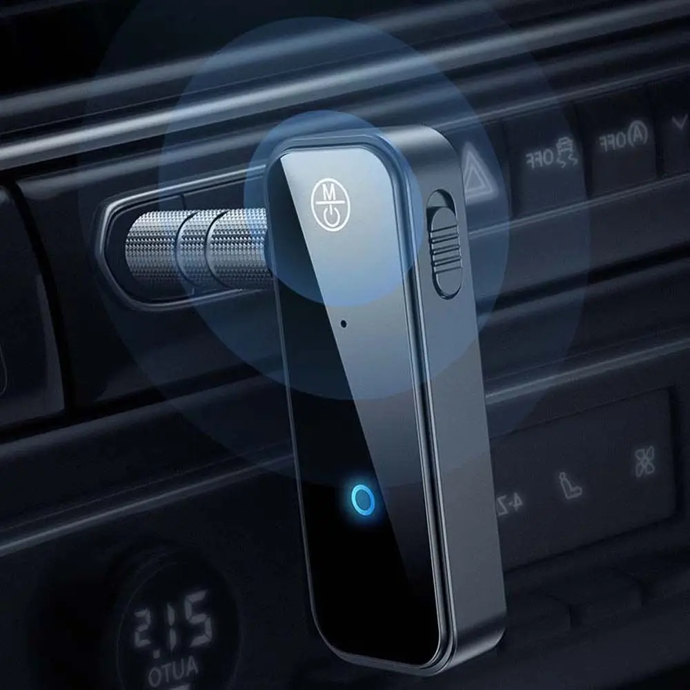 USB Wireless Bluetooth 50 Transmitter Receiver 2 in 1 Audio Adapter 35mm AUX Car For Mic Music |