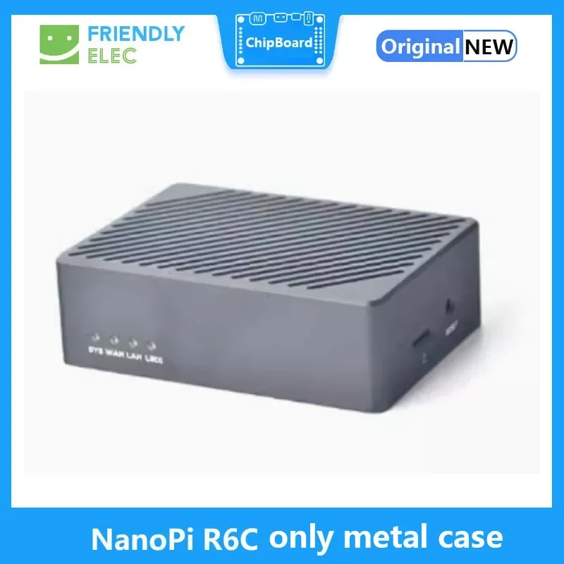 

NanoPi R6C Router Metal Case Rockchip RK3588S A76 A55 Dual 2.5G Ethernet Support HDMI2 Linux/Openwrt/Debian/Ubuntu