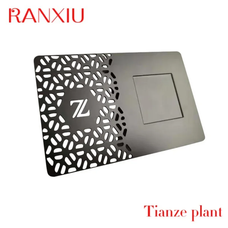 

Custom Fac custoize 13.56hz N etal busins card RFID busins card n