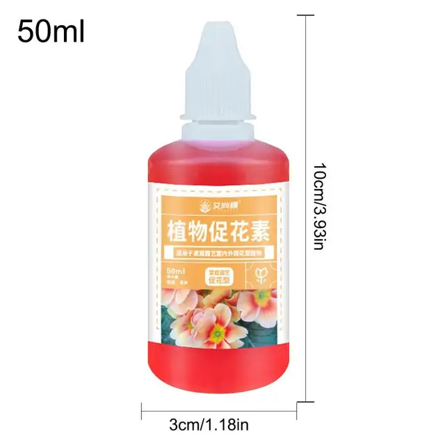 Növényi Folyékony Műtrágya Koncentrált Sajtolás Típusú Bonsai Megtermékenyítés 50 Ml -Es Gyümölcsnövekedés - Image 6