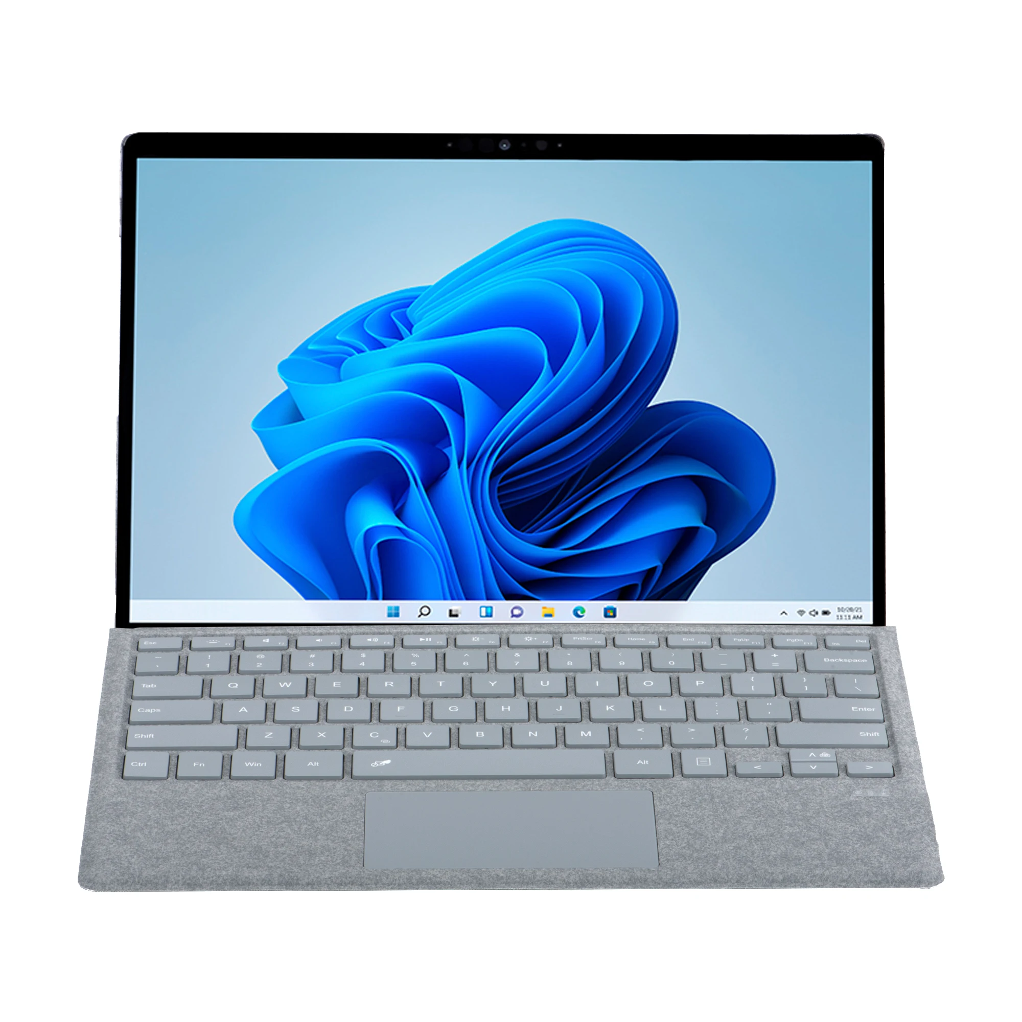 Wireless Blue Tooth-Compatible Keyboard with Touchpad Backlit Compatible for Surface Pro 3 4 5 6 7 Go 1 2 3 for Business Trip