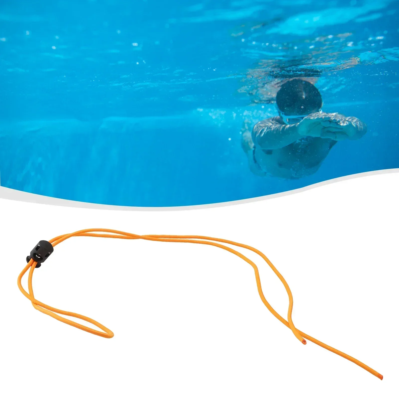 Elastic Rubber Swimming Glasses Eyewear Strap 114cm Scuba Dive Face Guard Strap