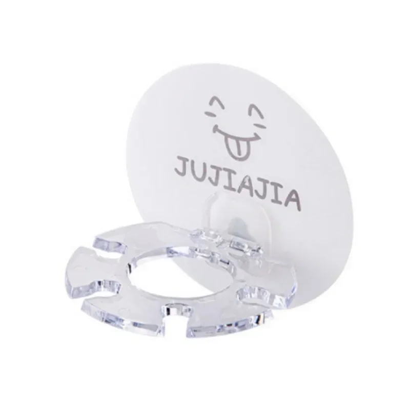 Wall-mounted Toothbrush Holder Punch-free Multifunctional Storage Hook Toothpaste Razor Holder Home Creative