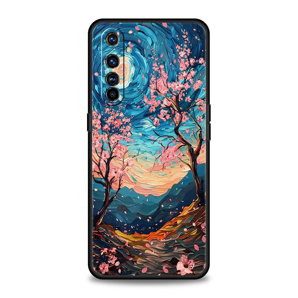 Van Gogh Sunflowers & Starry Night Artistic Phone Case Cover