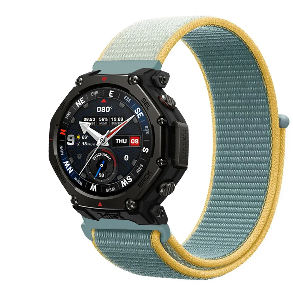 Nylon Loop Band in Black - Breathable & Adjustable