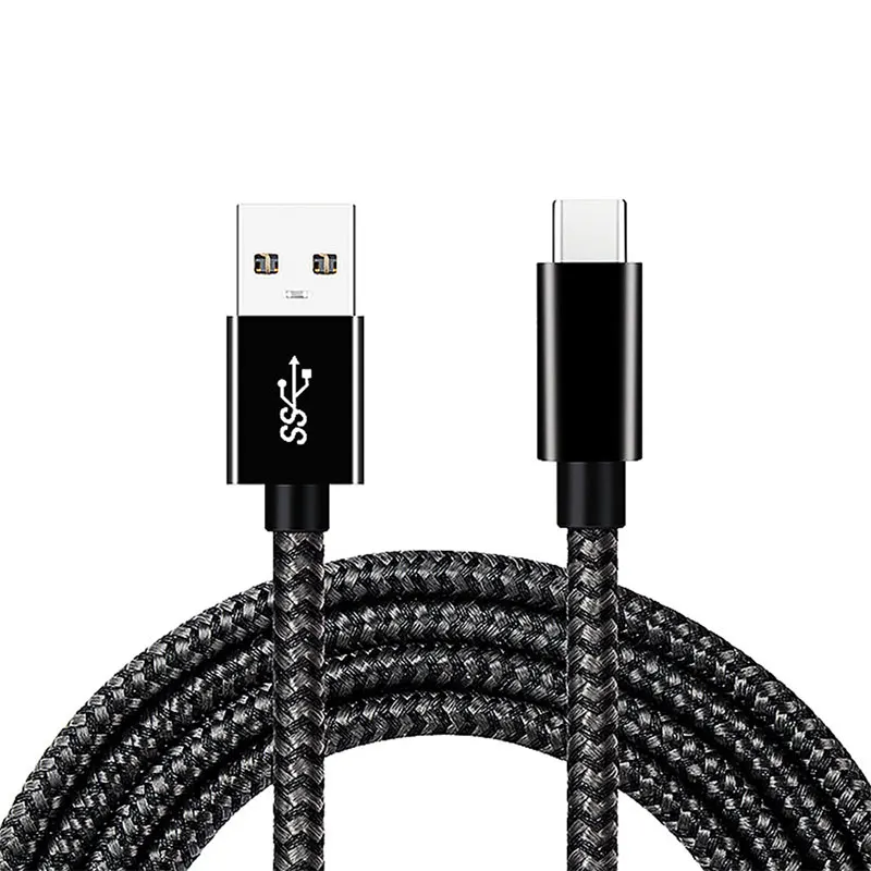 High-Speed USB-C Charging Cable - 10Gbps Data Transfer & 60W Power Delivery