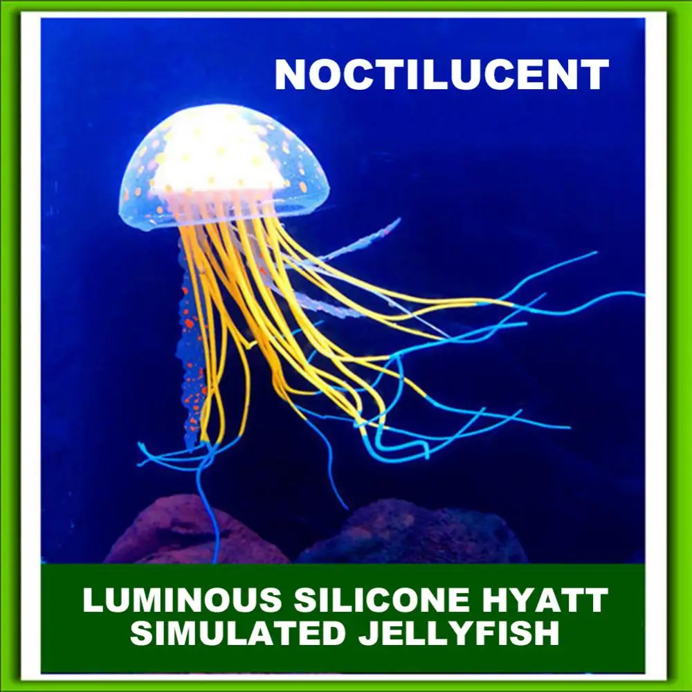 Title 4, Artificial Swim Effect Jellyfish Aquarium Decor...