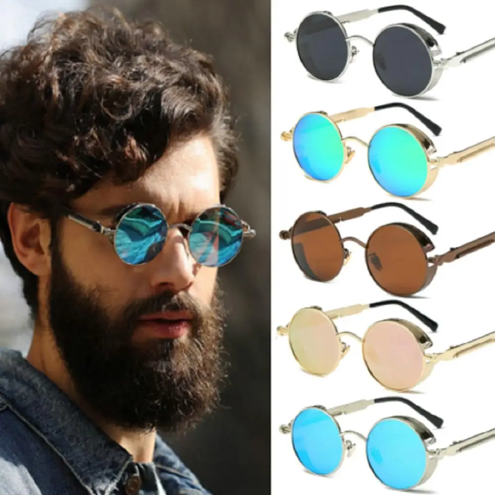 Tortoise Narrow Retro-Vintage Round Mirrored Sunglasses with Blue Sunwear  Lenses - Chaplin | Round mirrored sunglasses, Mirrored sunglasses, Flash mirror  sunglasses