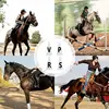Horse Training Equipment Portable White Dressage Letter Cone Set Horse Training Equipment Stackable Sports Training Cone 5