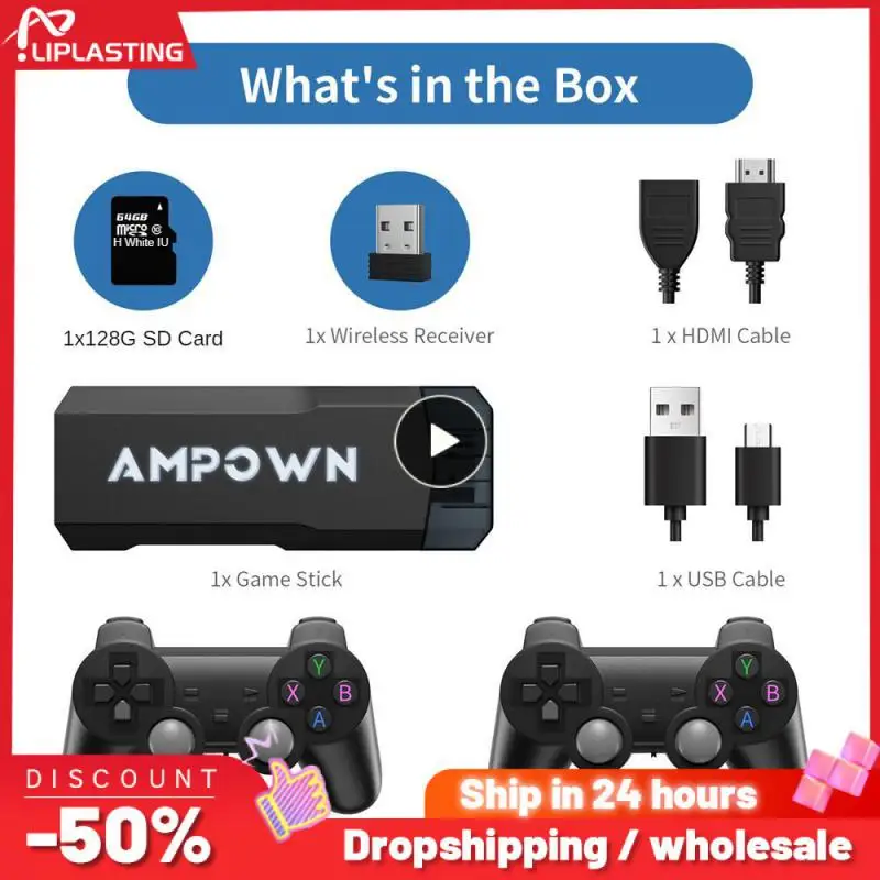 

Игровая приставка для всей семьи, развлечения, игры с открытым исходным кодом высокой четкости, игровая консоль из пластика и Linux, Классическая игра