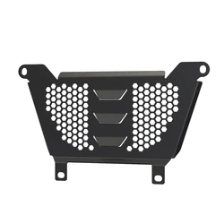 Motorcycle Accessories Radiator Guard and Engine Skid Plate Cover (Black)