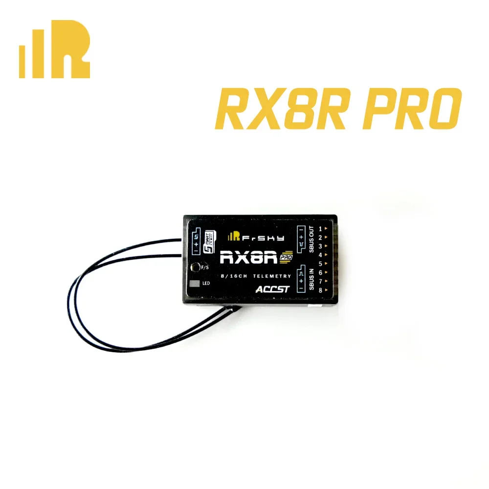 

FrSky RX8R профессиональный приемник включая Резервное 2,4G ACCST 8/16CH SBUS телеметрический приемник