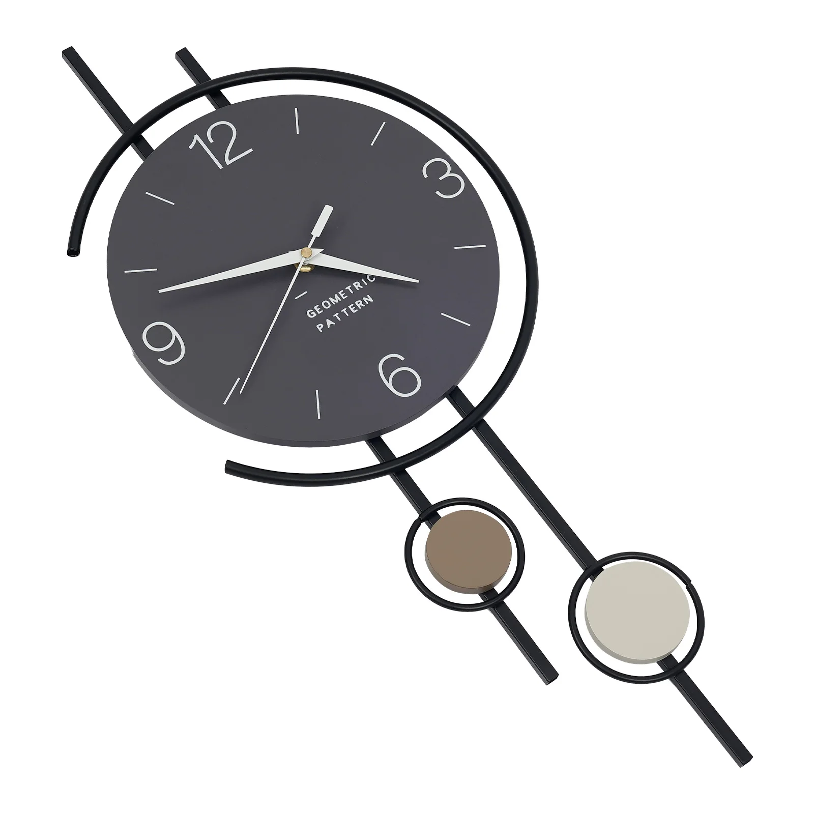 Moderne Wanduhr, dekorative Wanduhr, moderne minimalistische Wanduhr – Detail 4