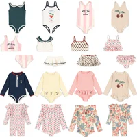 Nouvel ensemble de maillots de bain imprimés mignons pour enfants, collection été KS 26, pour garçons et filles, tendance enfant 1