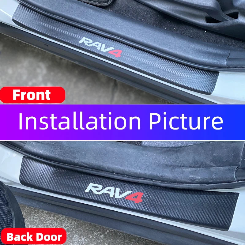 Car Door Protect Stickers For Rav 4 2013-2018