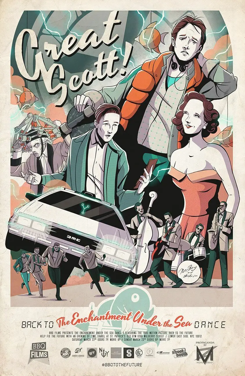 

Back To The Future Alternate Movie Print Art Canvas Poster For Living Room Decor Home Wall Picture