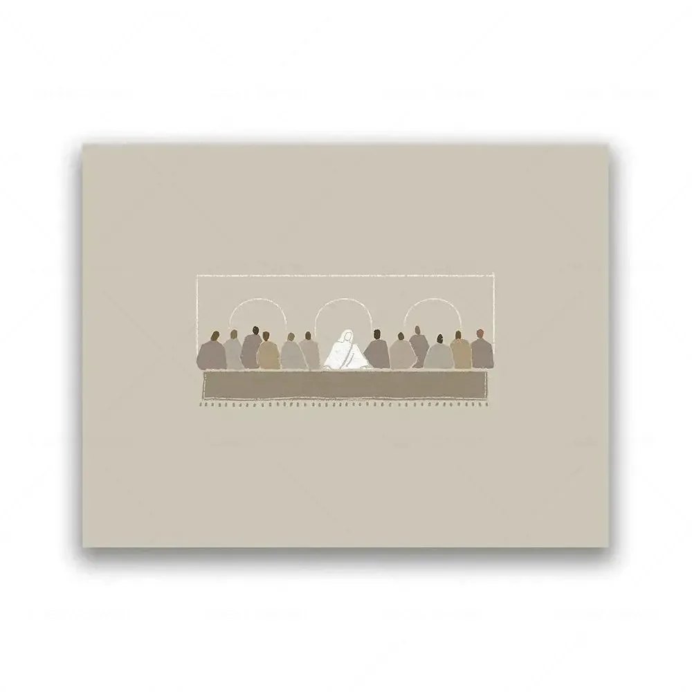 Divine Grace: Modern Christian Wall Art Canvas Print