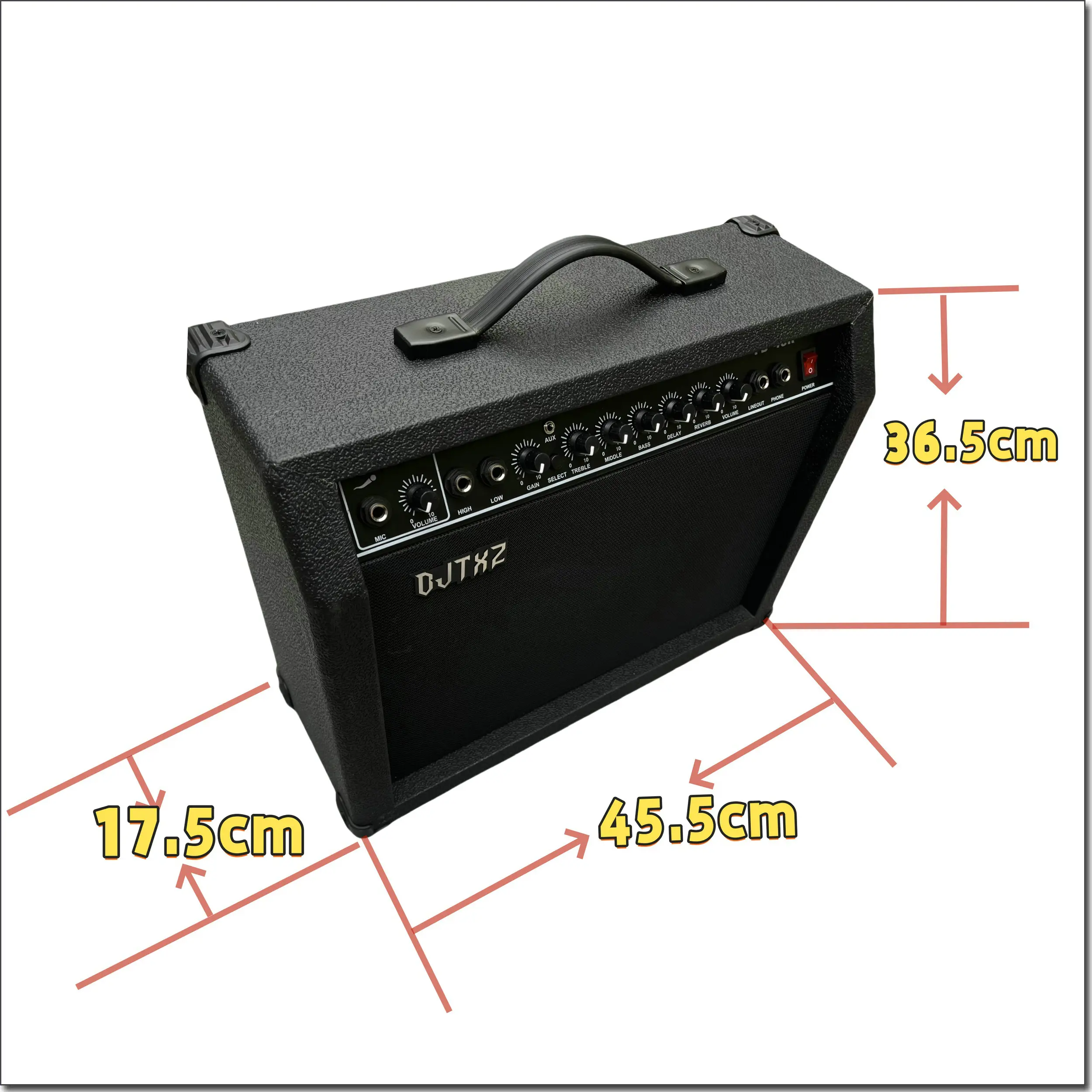 40 watt electric guitar speaker amplifier 4 input guitar sound professional performance practice playing instrument speaker