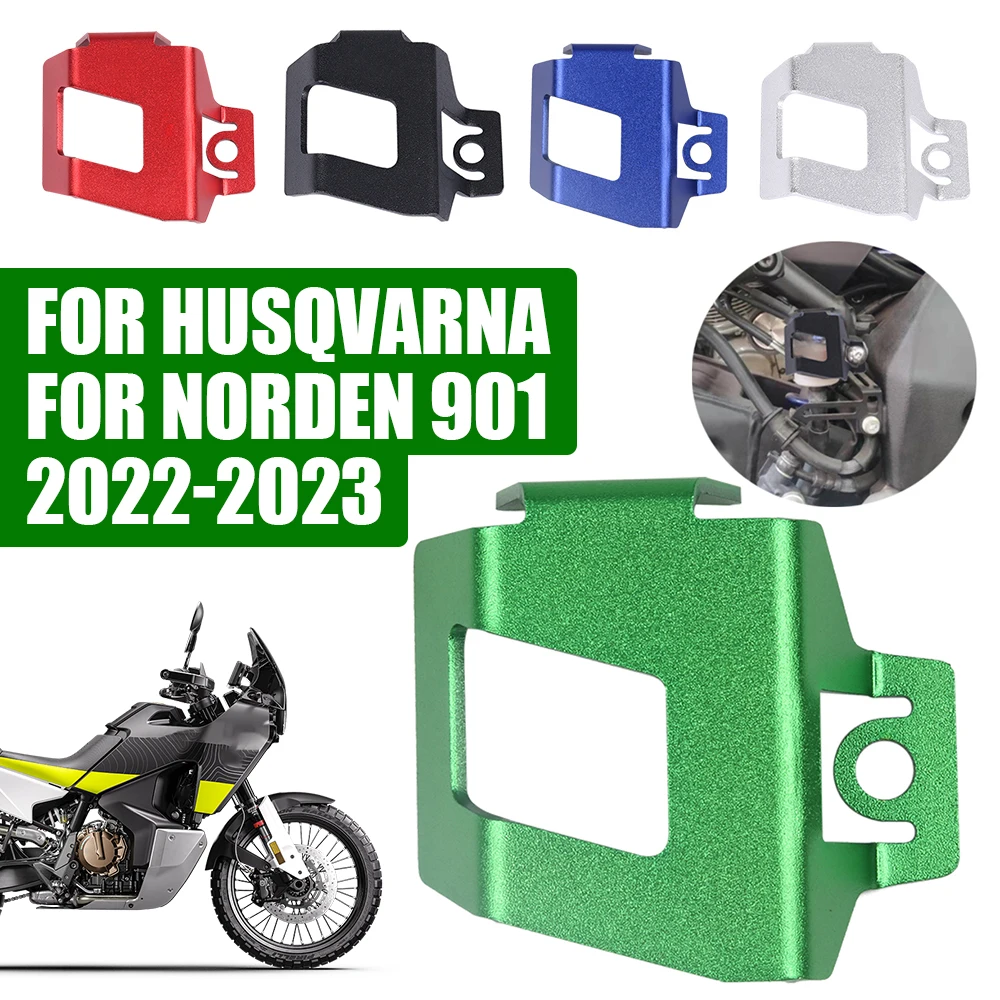 

Motorcycle Rear Fluid Reservoir Guard Cover Brake Oil Cup Protector For Husqvarna Norden 901 Norden901 2022 2023 Accessories