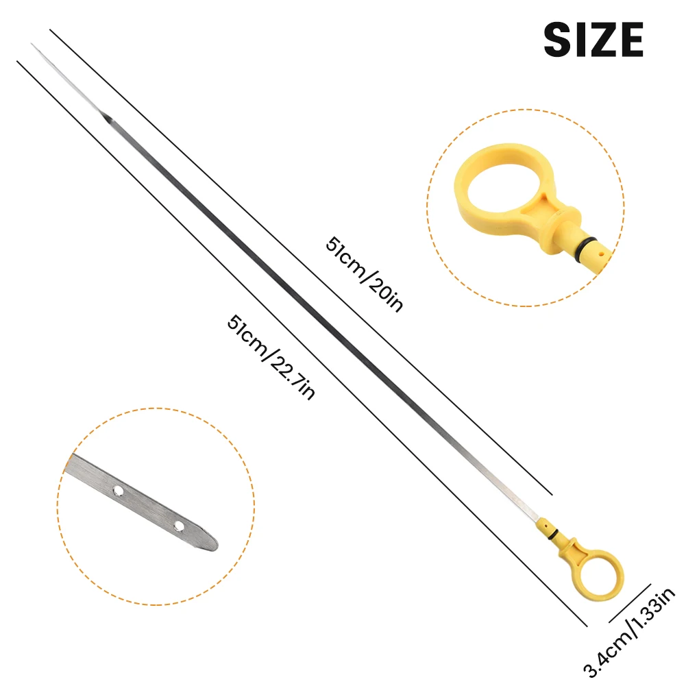 

Durable Oil Level Gauge Engine Parts 1 Pc Auto Parts Dipstick Plastic Replacement For Mazda 3 5 6 CX-7 2010-2013