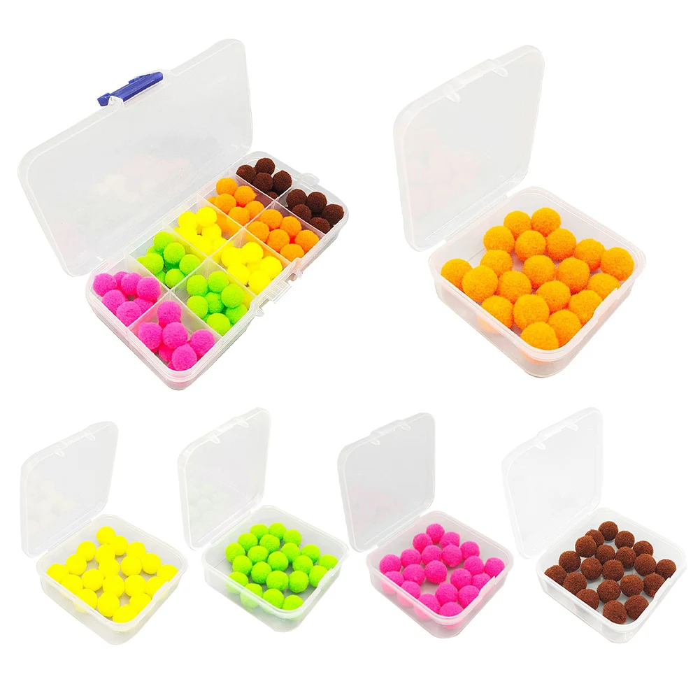 20/100pcs Bait Balls pływa Ball przynęty Flies Lure Flyfishing Fly Hook