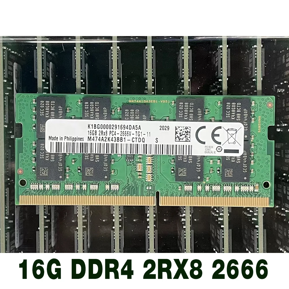 

1 pcs For Synology NAS DS1621xs+ 2419+ RAM ECC SODIMM 16GB Storage Memory 16G DDR4 2RX8 2666