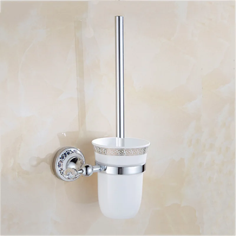 European Stainless Steel Bathroom Pendant Towel Rack Bathroom Set Wall Rack Towel No Punching