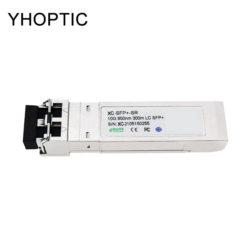 10G SFP+ SR 850nm 300m LC Duplex Transceiver Module Multi-Mode For Cisco & Mikrotik Ethernet Switches
