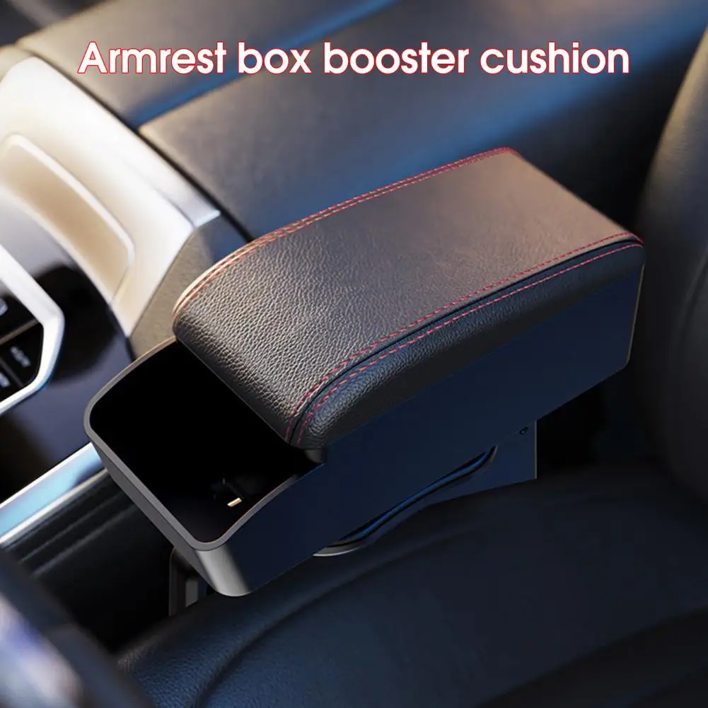 Accoudoir de voiture avec USB, boîte de rangement pour console, rénovation  intérieure, accessoires de voiture, volkMillenPolo 2022 - AliExpress