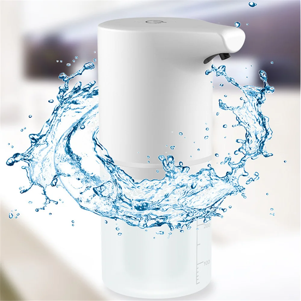 Soap Dispenser Soap Pump Soap Dispenser Head Wall Mounted Dispenser USB Charging Automatic Induction Foam Soap Dispenser