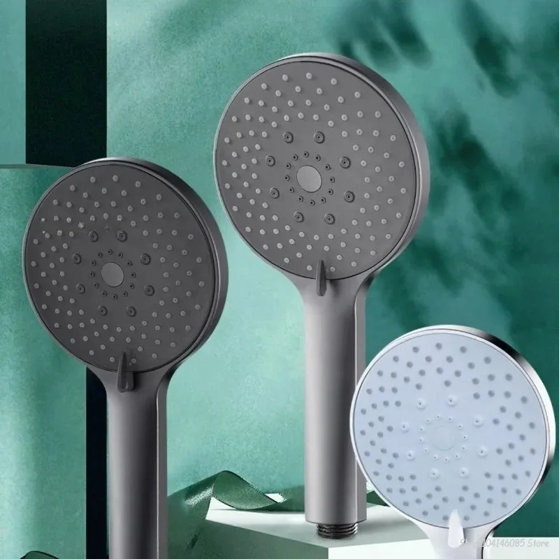 EcoFlow Adjustable Handheld Rain Shower Head with Water-Saving Features and 5 Spray Modes