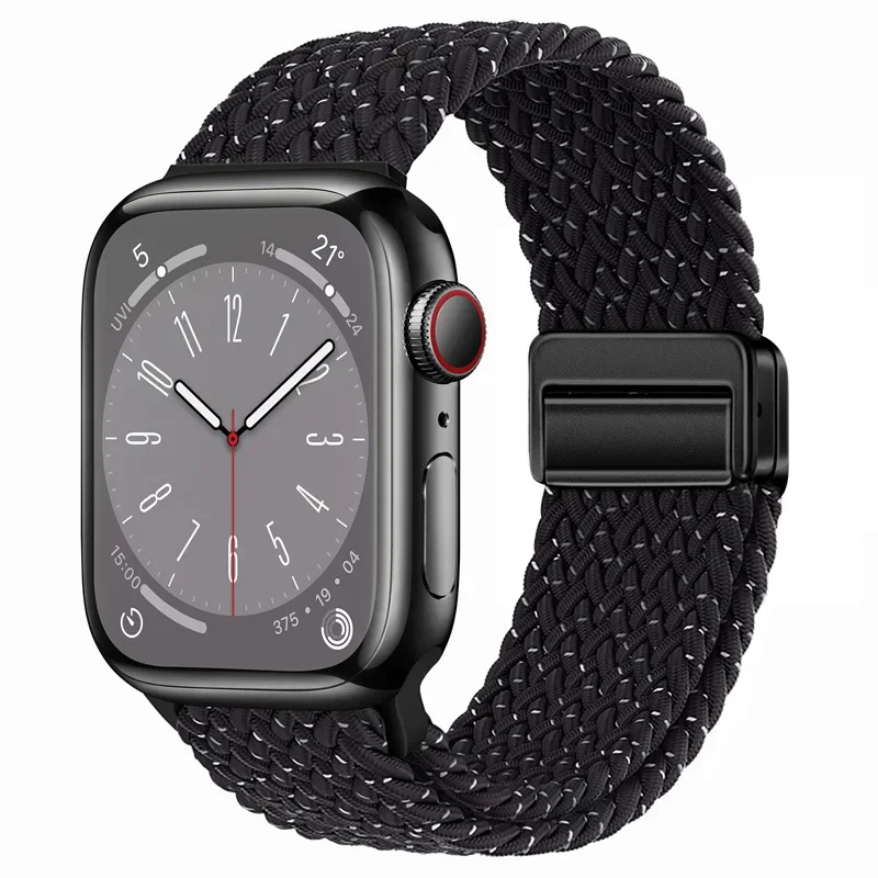 Nylon Braided Strap for Smartwatch - Versatile and Stylish Bracelet Band