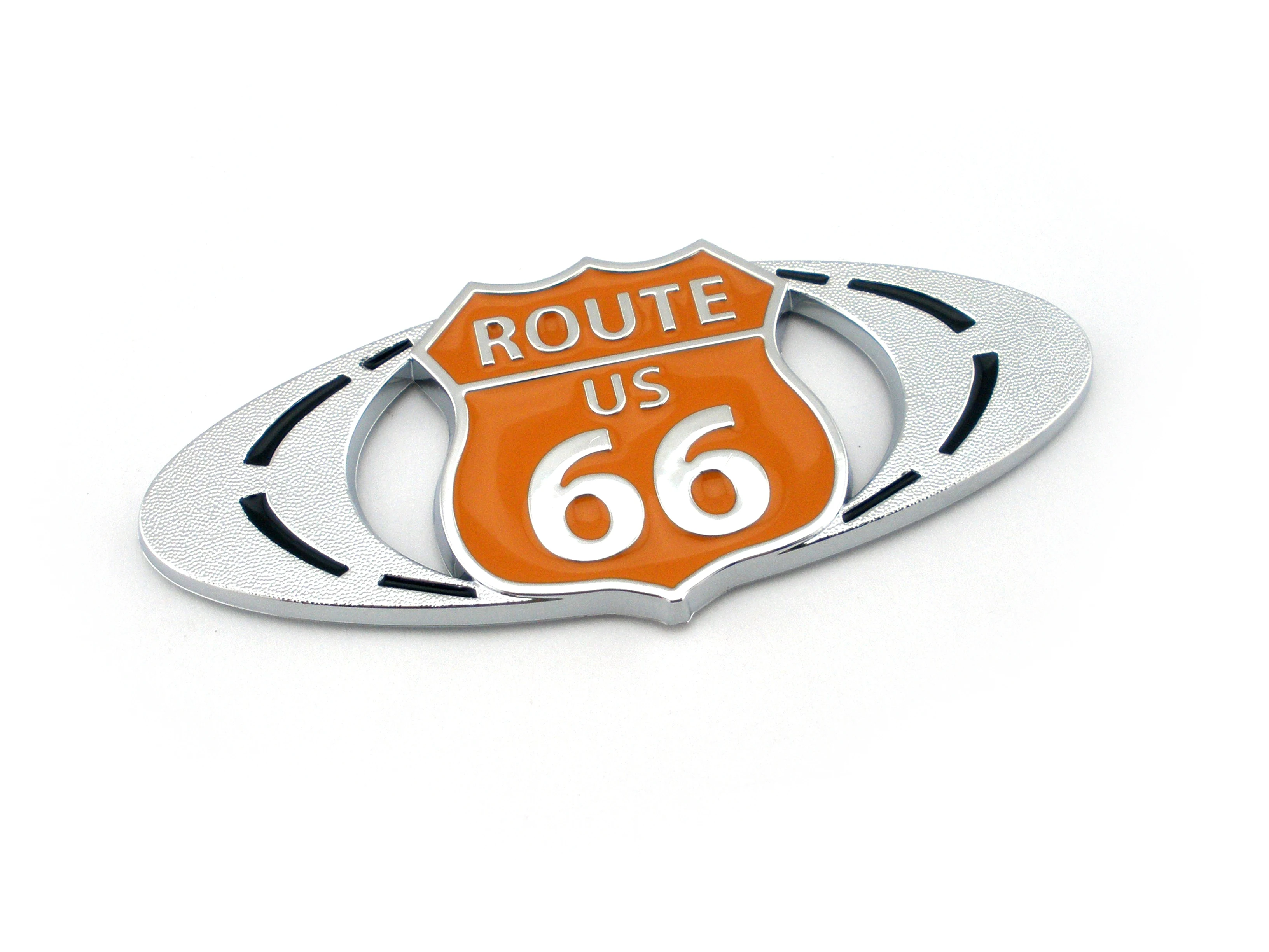 

1 шт. автомобильный значок Route 66 в Соединенных Штатах, эмблема славы, свободный путь, логотип, автомобильная наклейка, декоративные аксессуары