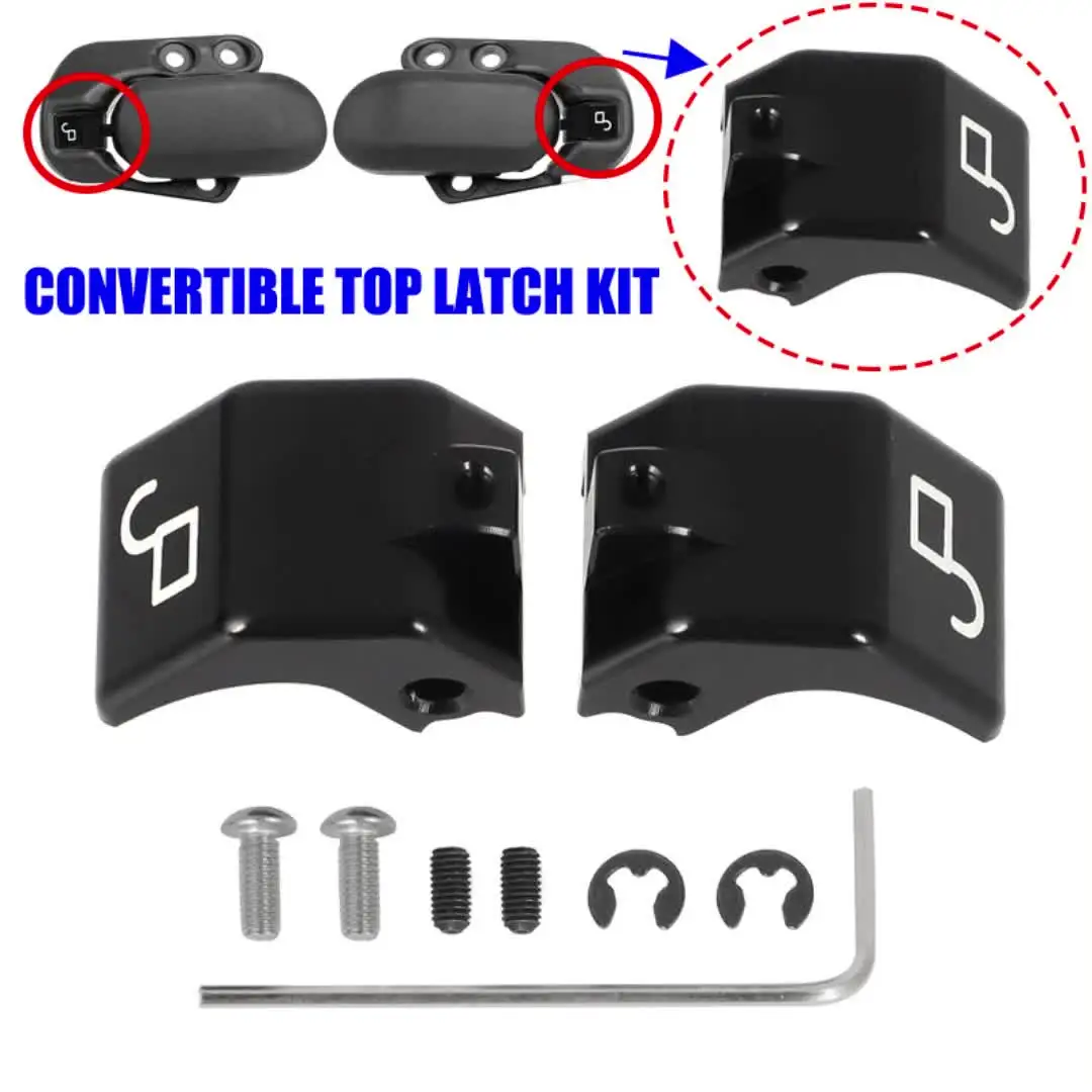 Pair Of Aluminum Convertible Top Latch Rebuild Kits – For Mazda Miata 1990-2005 – Bukimiseh