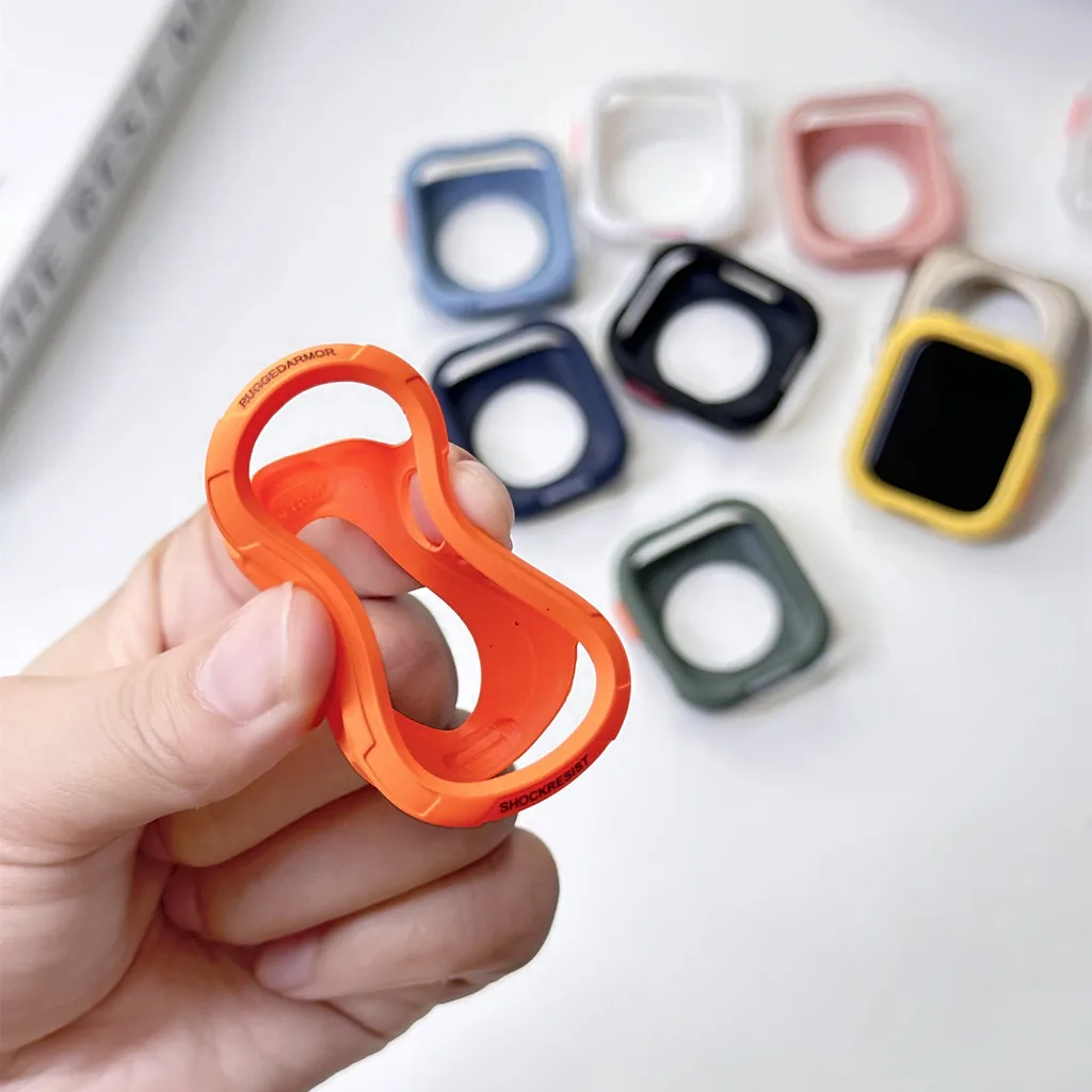 Durable Anti-Drop Matte Silicone Bumper Case