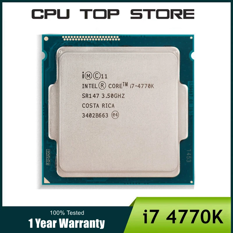 Processeur Intel Core I7 4790k, 4.0ghz, Quad Core, 8 Mo De Cache, Avec Hd  Graphic 4600 Tdp, 88w, Lga 1150, Pièce D'occasion Pour Ordinateur De Bureau  - Processeurs - AliExpress