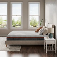 Матрас из пеноматериала Vesgantti, белый, толщина 16/18/26 см, матрас из гелевой пены с эффектом памяти, Zoned Support Keeps You Well Aligned — изображение 5