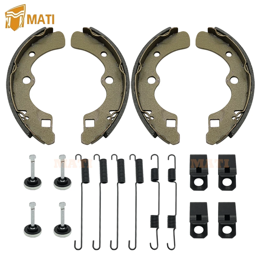 Ganasce Freno Posteriori Perni Molle Sinistra Destra Per Kawasaki Mule 3000 3010 3020 4000 4010 Kaf620 Kaf950 Diesel 41048-1132 41048-1133