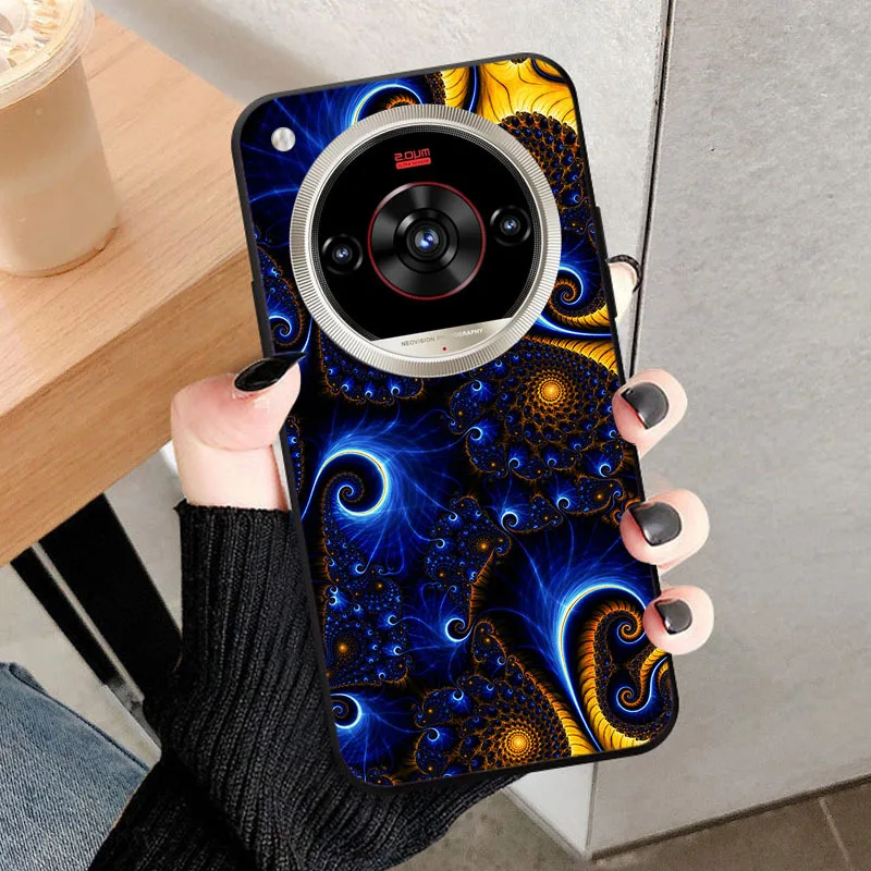 ZTE Nubia Focus 2 Ultra Cool Wolf Lion Silicone Soft TPU Back Cover Case