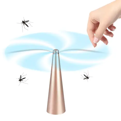 플라이 팬 소프트 블레이드 자동 플라이 캐처, 식품 보호기, 야외 가정 주방 피크닉 테이블용 USB 플라이 방지 3