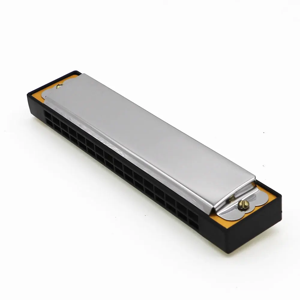 16HolesHarmonicasCKeyBlackHarmonicaMusicalInstrumentDiatonic