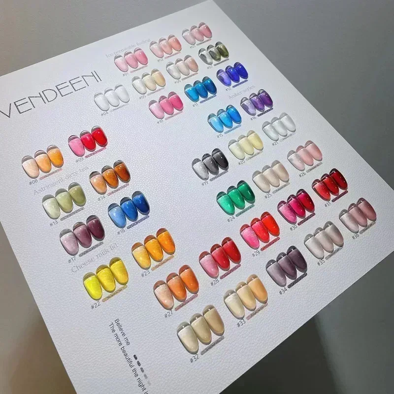 New Ice Transparent Nail Polish Gel Set Nail Shop Special Protective Nail Phototherapy Glue Jelly Nude Art 15ml Jelly 3