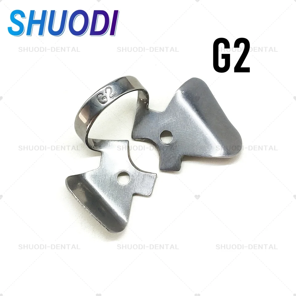 歯科用ラバーダムクランプ ガーゼまたはコットンロール用の特別