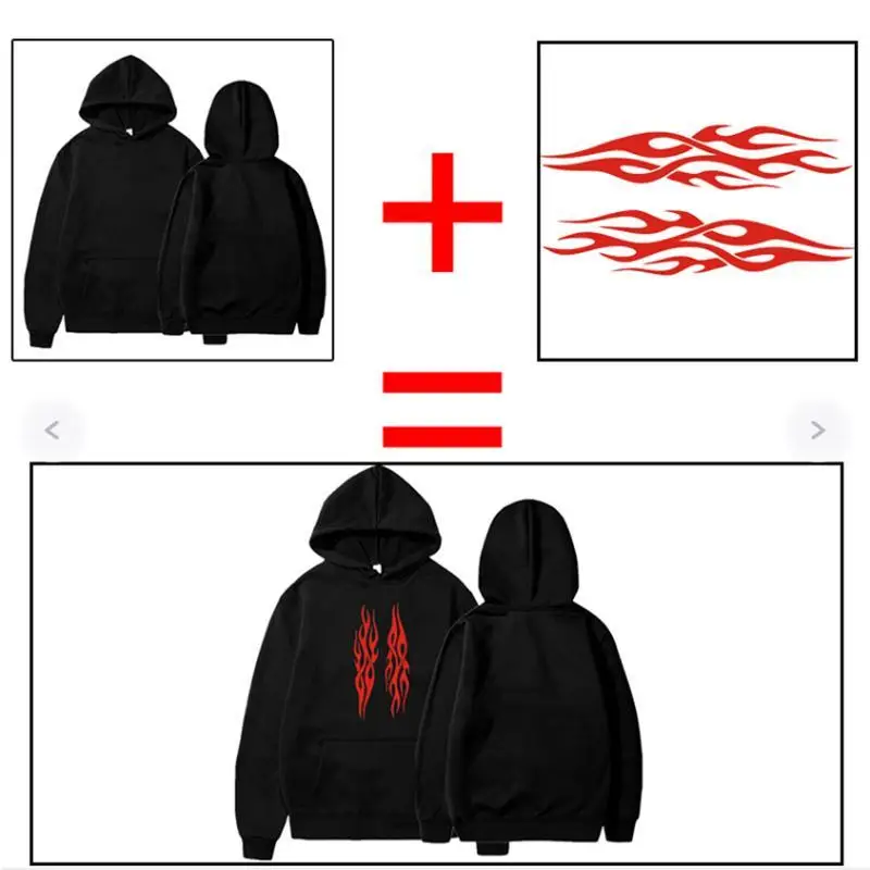 Men Women Tracksuits Make Your Design Logo Text Custom Hoodie Set Original Design Printed Sweatshirt and Sweatpants 2 Pieces Set