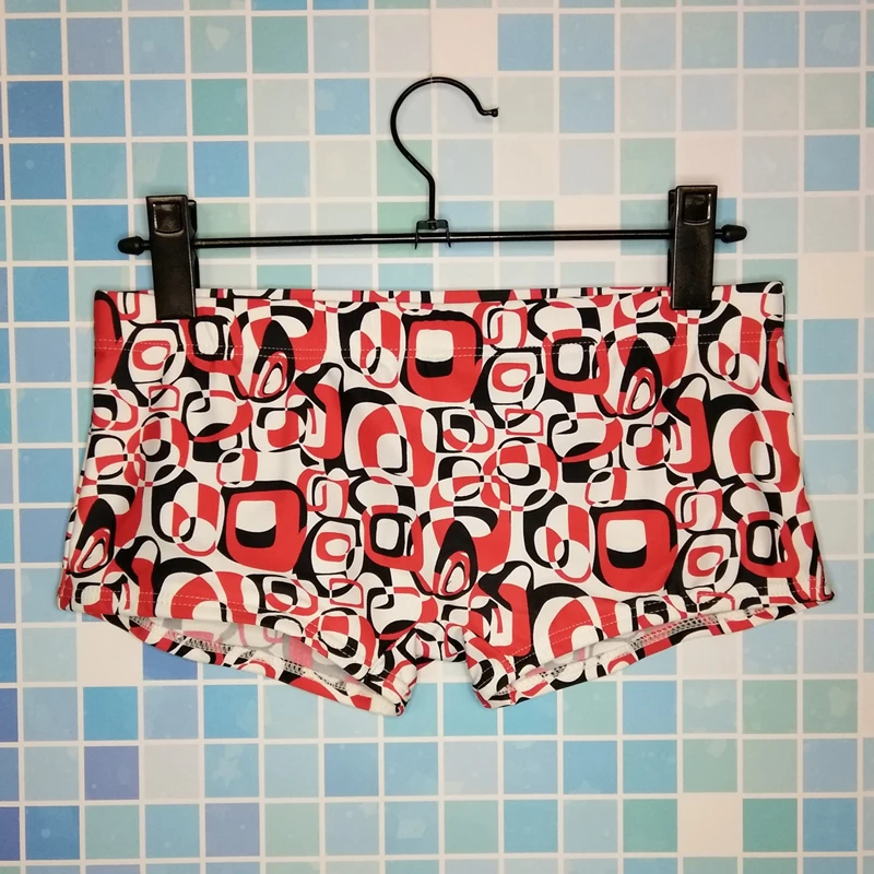 תחתוני שחייה לגברים עם שרוך ייבוש מהיר עם שכבה כפולה לשחייה ומכנסיים קצרים לחופשת חוף