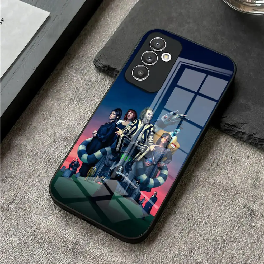 thumbnail image 1 of B-Beetlejuices 2 Phone Case For S24 Ultra Samsung S23 S22 S20 Fe S21 Plus Galaxy A54 A34 A24 A53 M54 Note 20 Glass Cover, 1 of 5